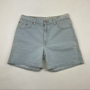 Vintage Levi’s 550 High Waist Wedgie Jean Shorts